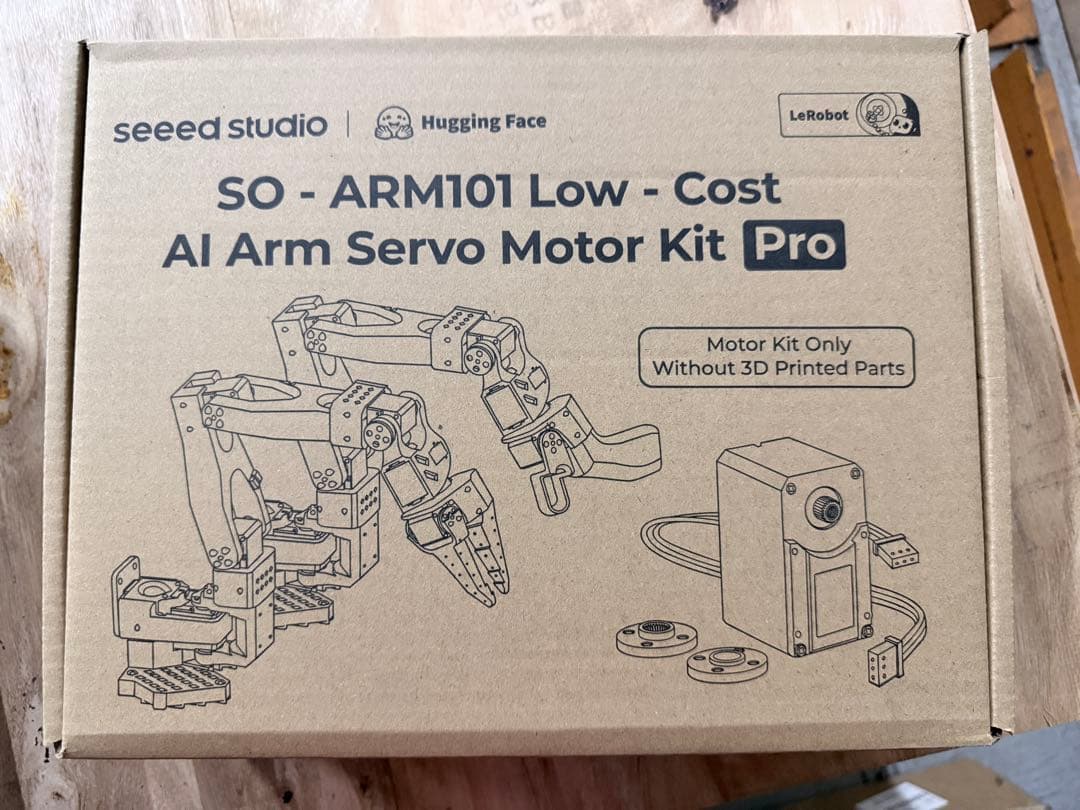 Huggingface So arm 101 ロボットアーム