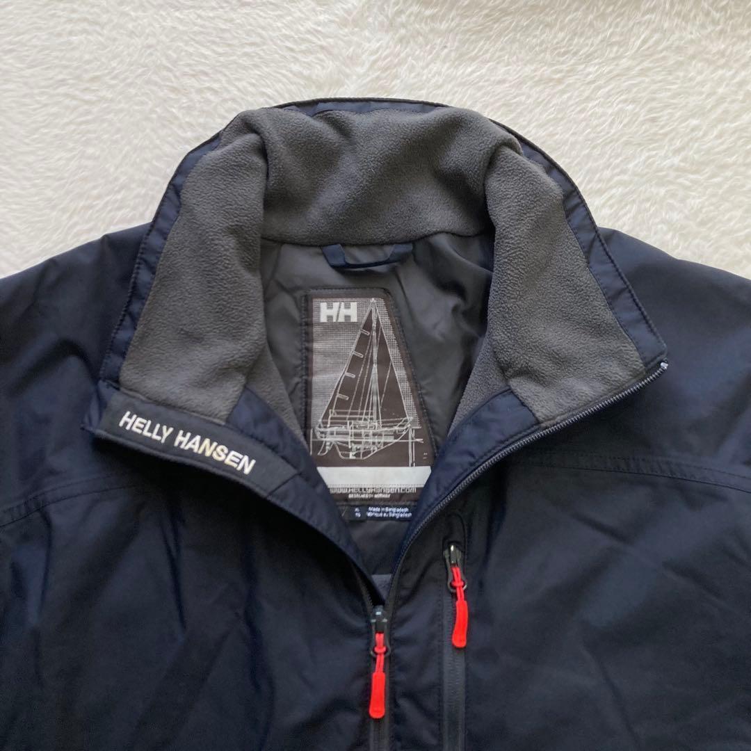 ヘリーハンセン　クルーミッドレイヤージャケット　XL　ネイビー　防水　防水　濃紺