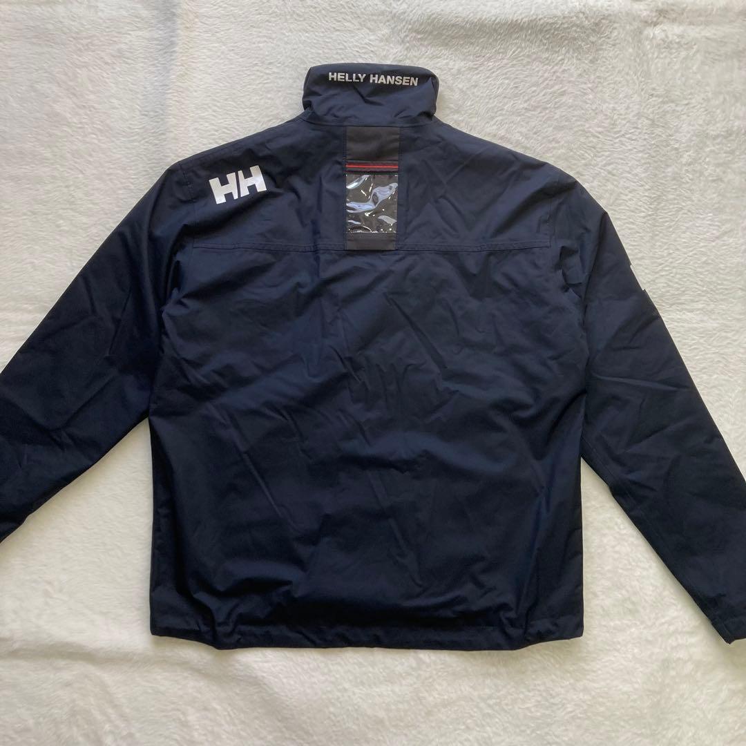 ヘリーハンセン　クルーミッドレイヤージャケット　XL　ネイビー　防水　防水　濃紺