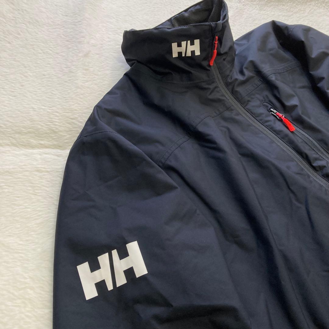 ヘリーハンセン　クルーミッドレイヤージャケット　XL　ネイビー　防水　防水　濃紺