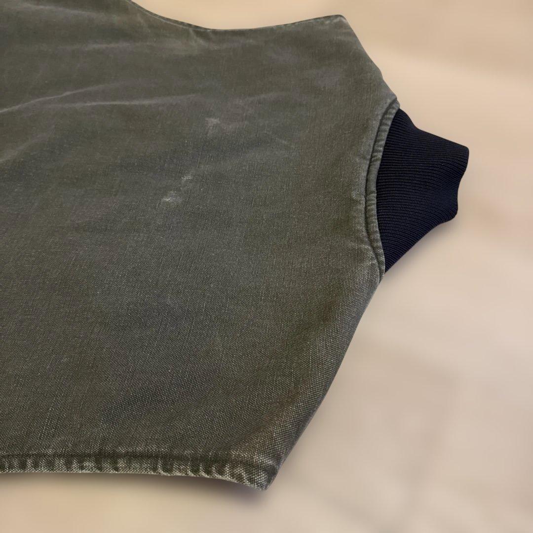 90s Carhartt カーハートダックベスト　グリーン