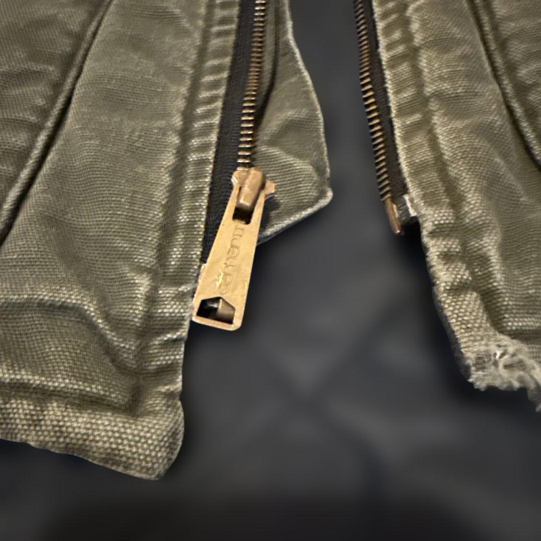 90s Carhartt カーハートダックベスト　グリーン