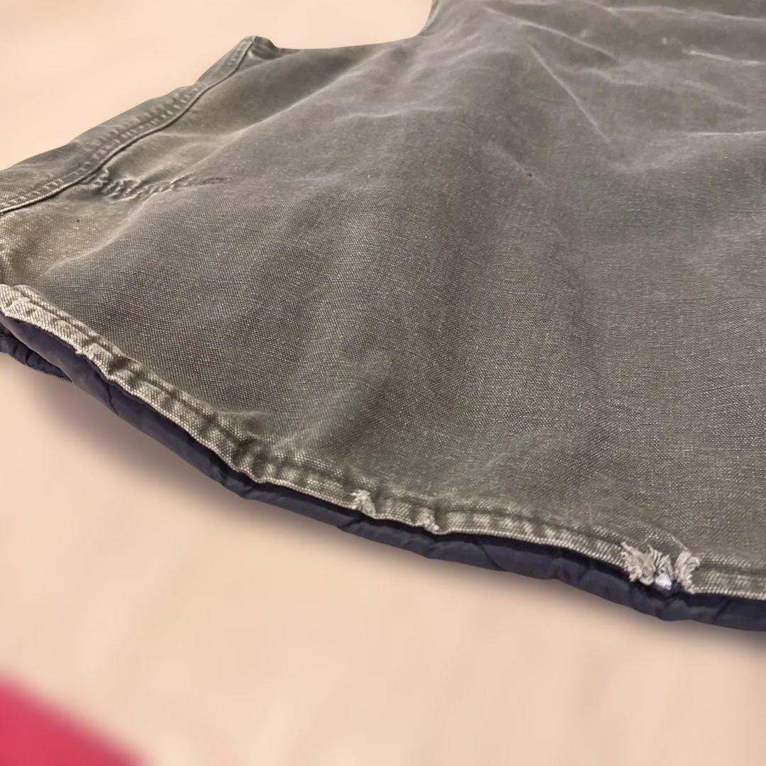 90s Carhartt カーハートダックベスト　グリーン