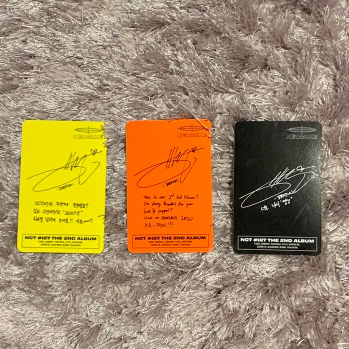 NCT127 NEOZONE 英雄 ジェヒョン　トレカセット