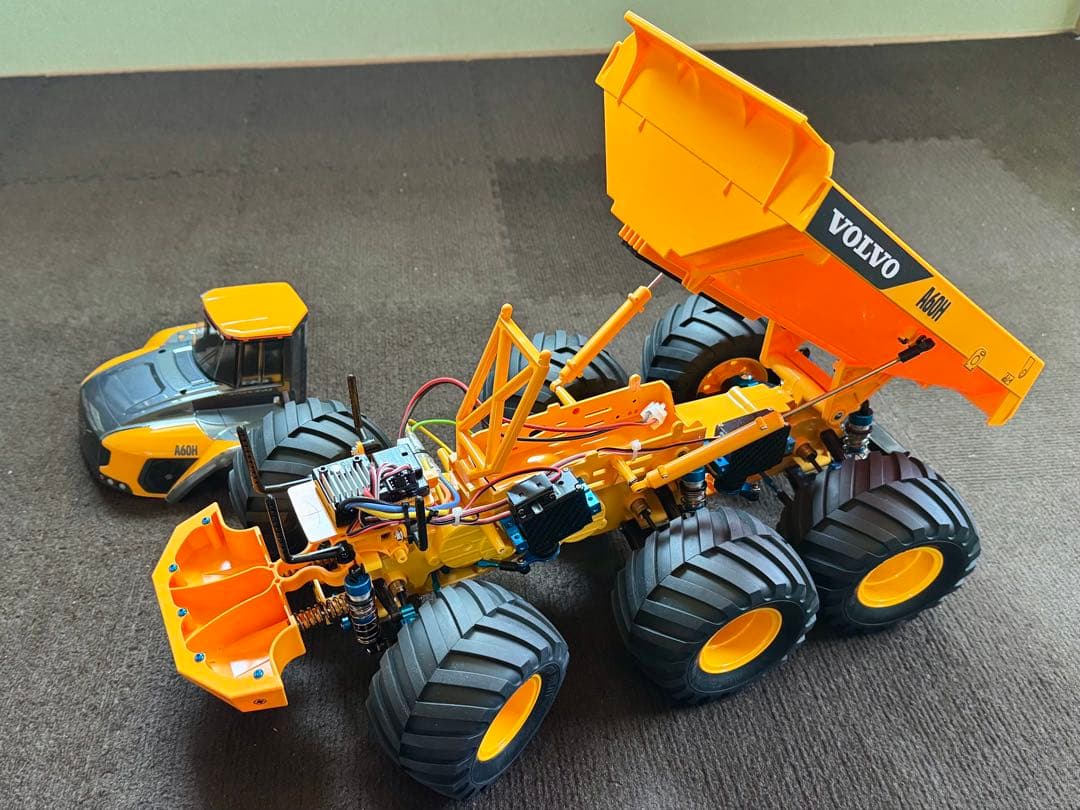 シ*ン様 タミヤ G6-01 ボルボ A60H 6x6 4WS仕様 OPパーツ2