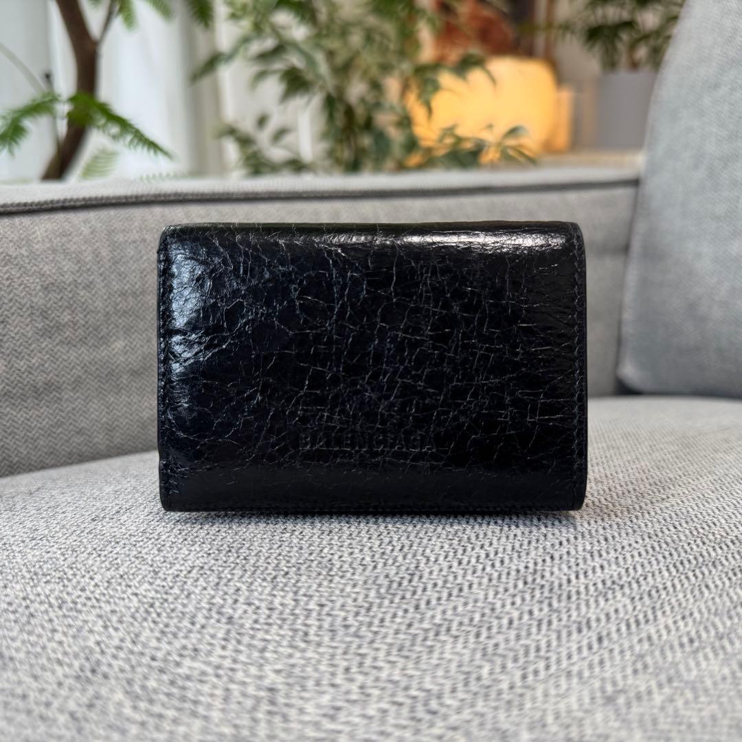バレンシアガ シティ ル カゴール ミニ ウォレット 三つ折り財布