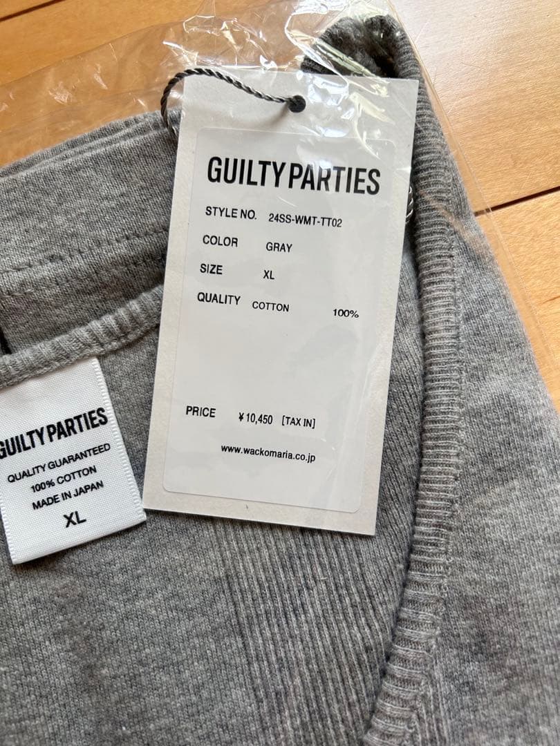 24SS WACKO MARIA タンクトップ