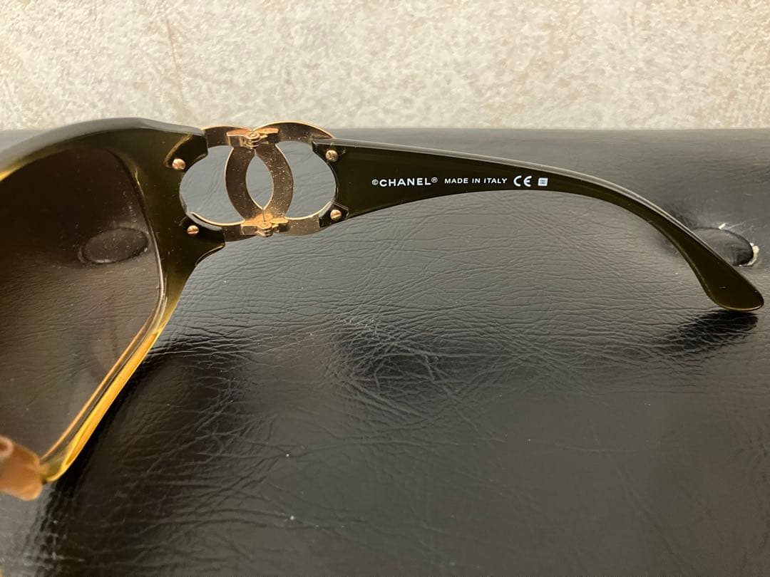CHANEL シャネル　サングラス　ココマーク　ブラウン