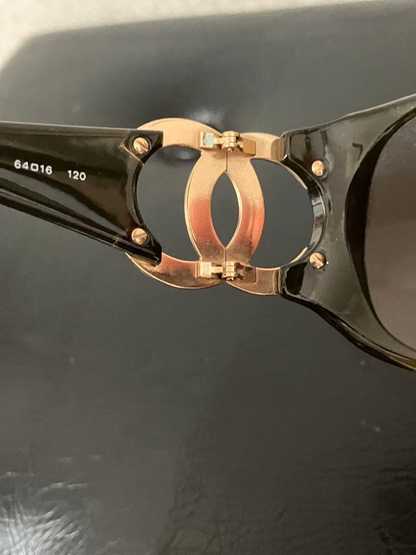 CHANEL シャネル　サングラス　ココマーク　ブラウン