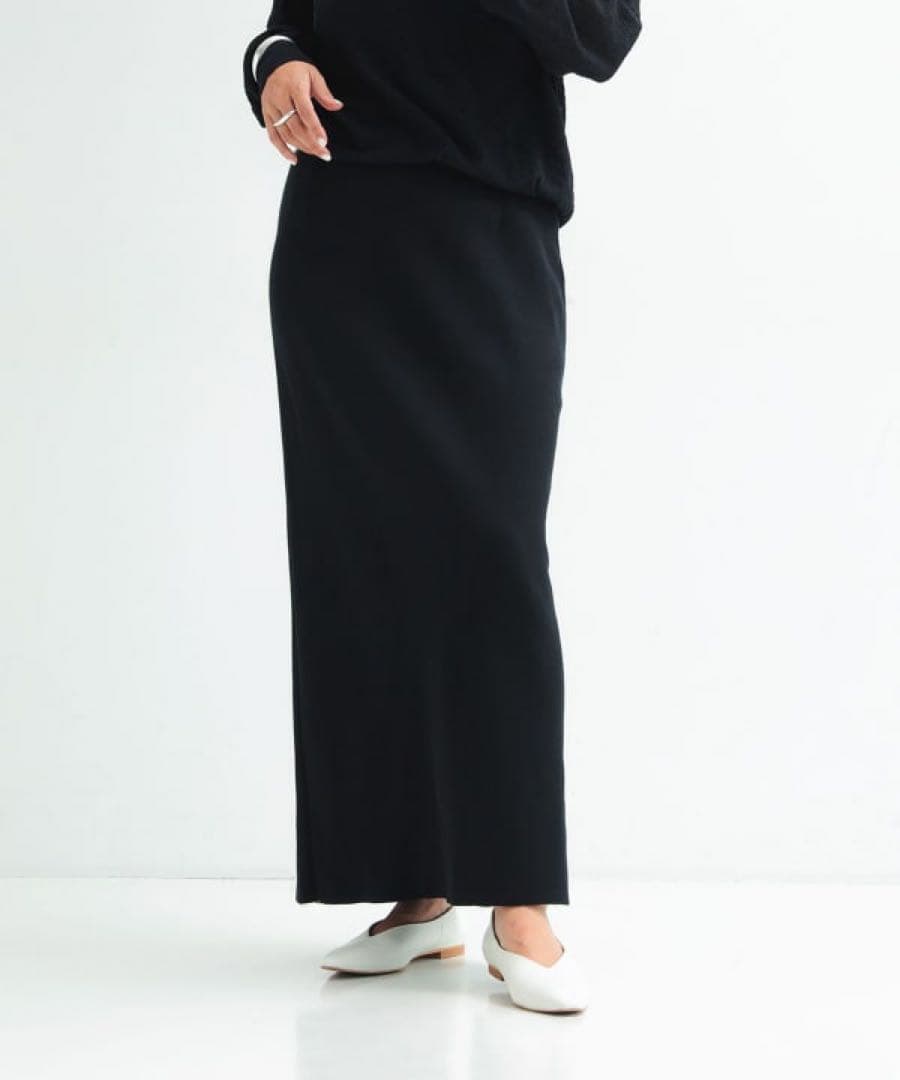 【美品】Demi-Luxe BEAMSシンプル タイト ニットスカートM.