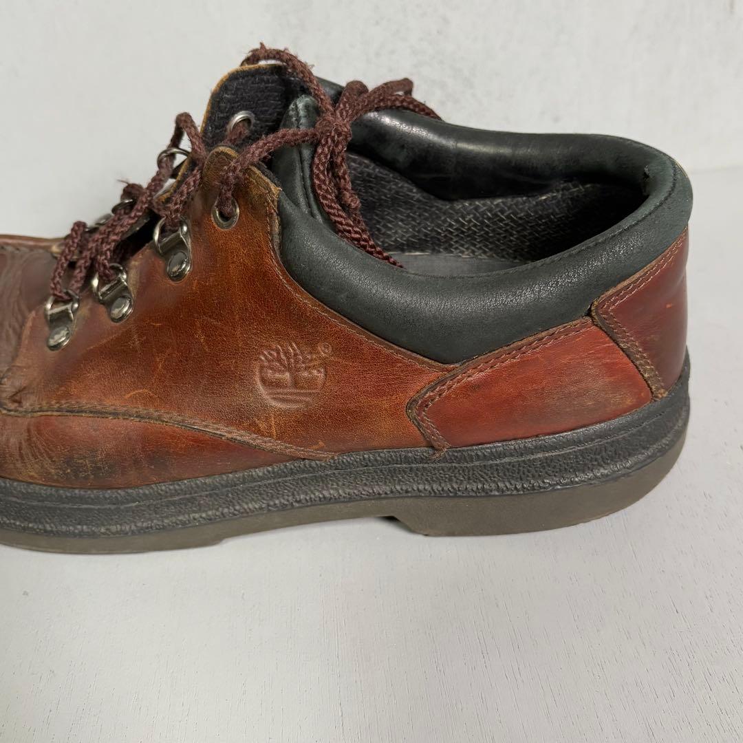 Timberland モックトゥミッド　茶　レザートレッキングブーツ　29cm