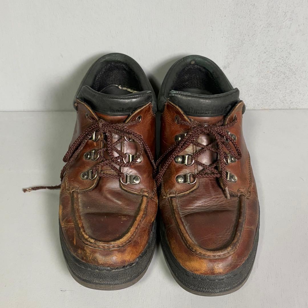 Timberland モックトゥミッド　茶　レザートレッキングブーツ　29cm