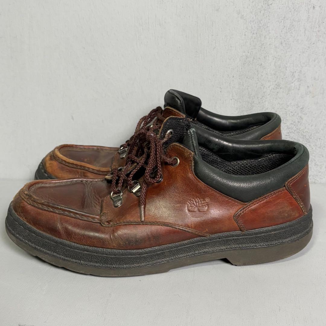 Timberland モックトゥミッド　茶　レザートレッキングブーツ　29cm