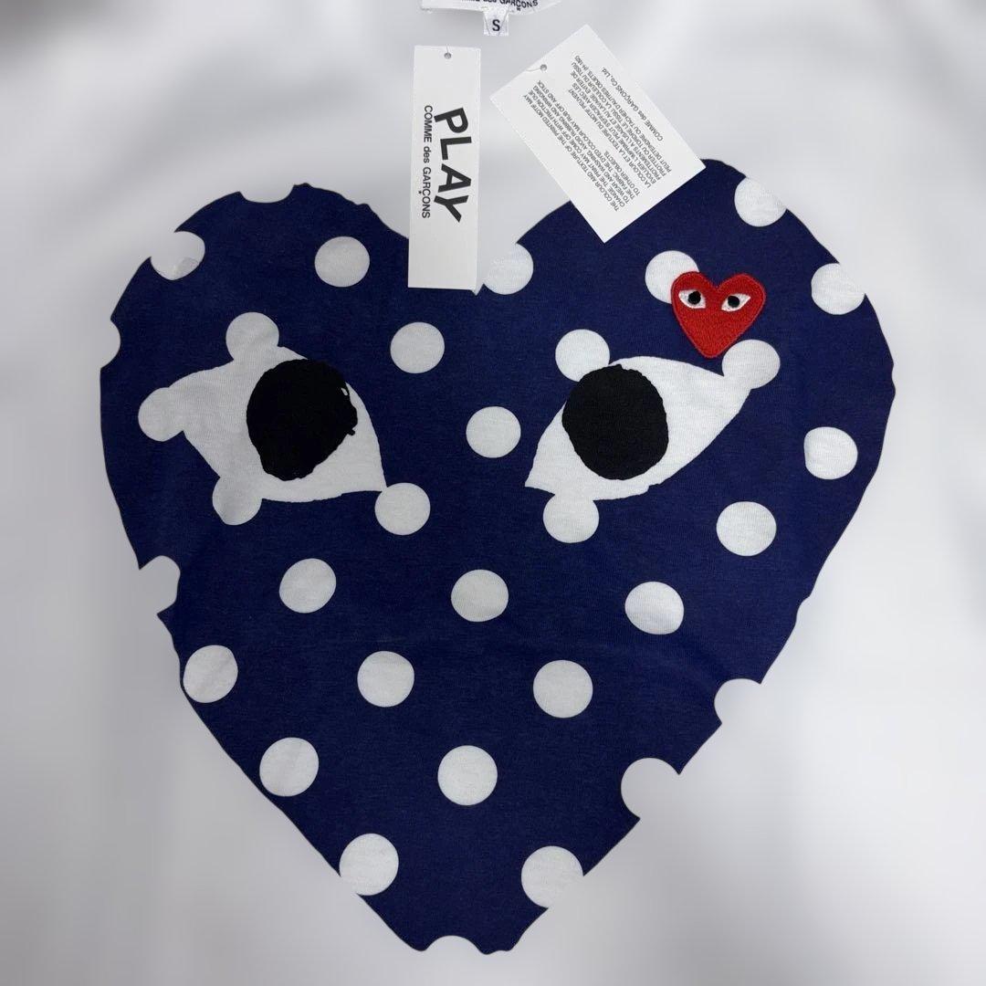 play comme des garcons ハートドット Sサイズ