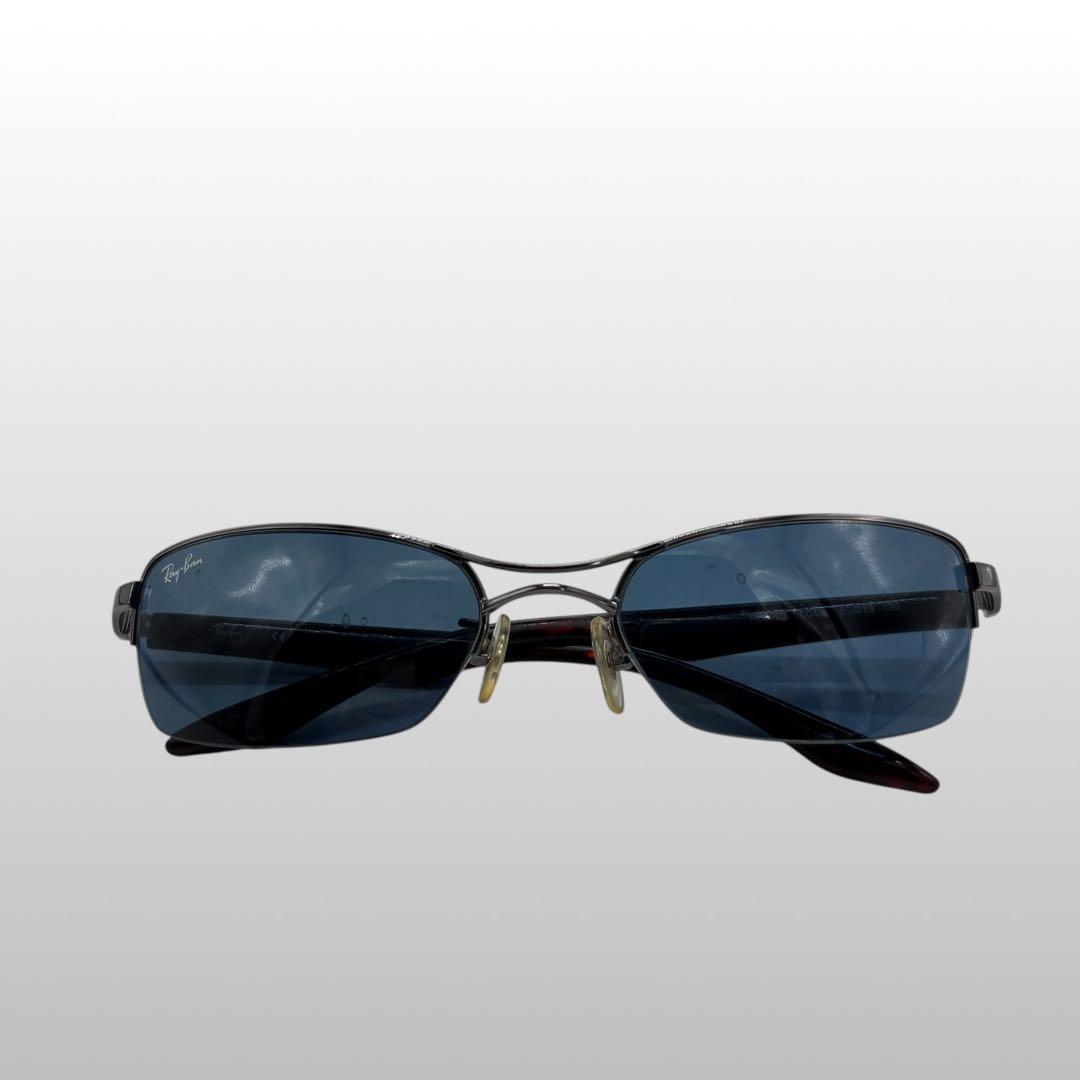 Ray-Ban レイバン　サングラス　ブラウン系フレーム　スクエアグラス