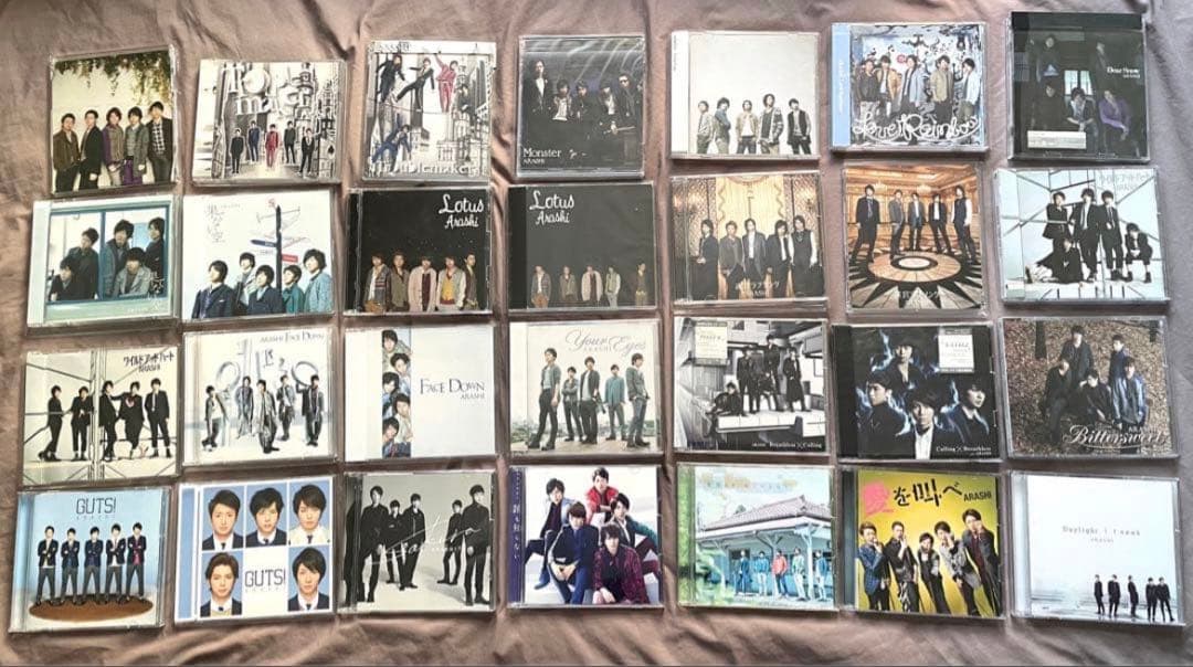 嵐　CD DVD シングル アルバム 76枚まとめ売り