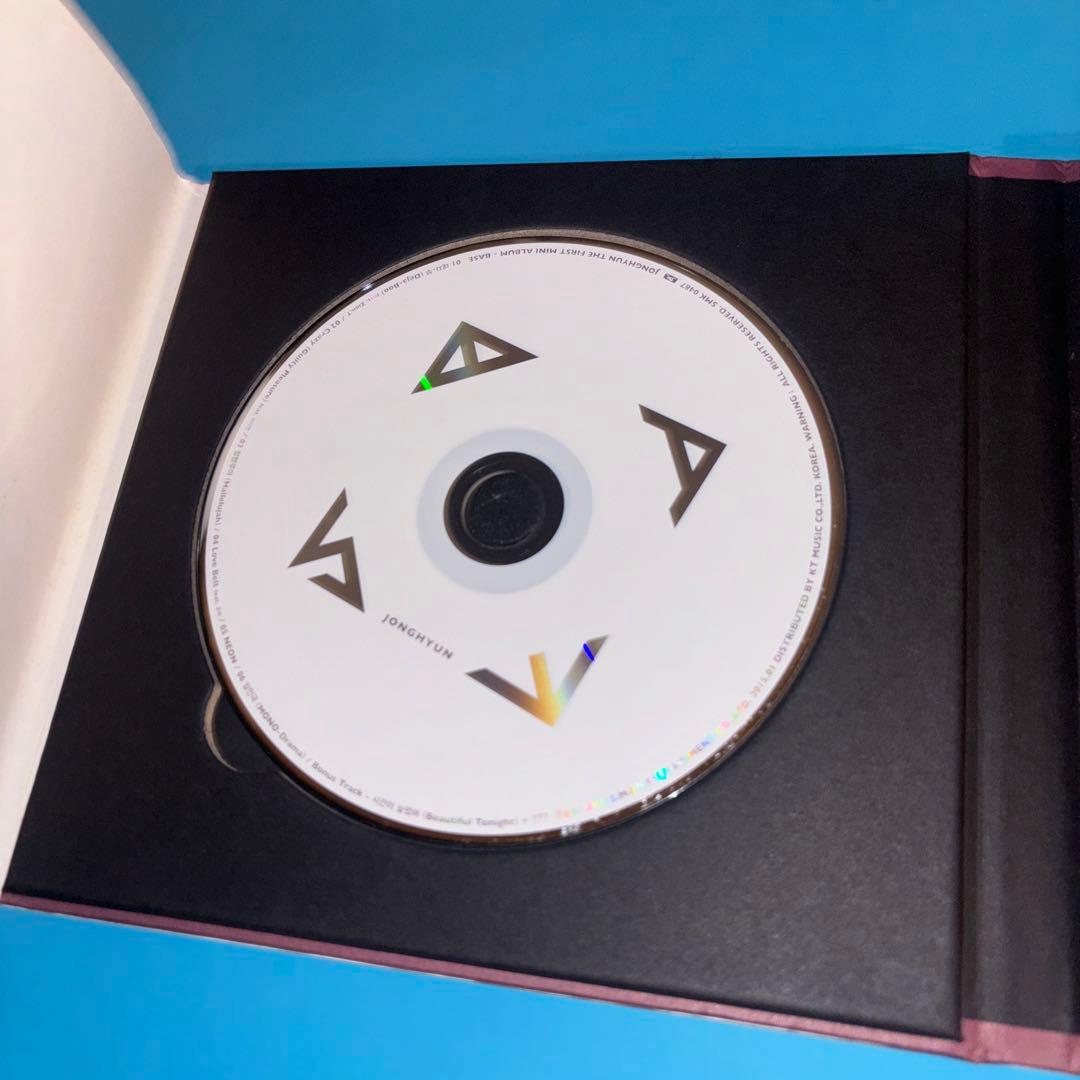SHINee ジョンヒョン base CD アルバム　韓国盤 jonghyun