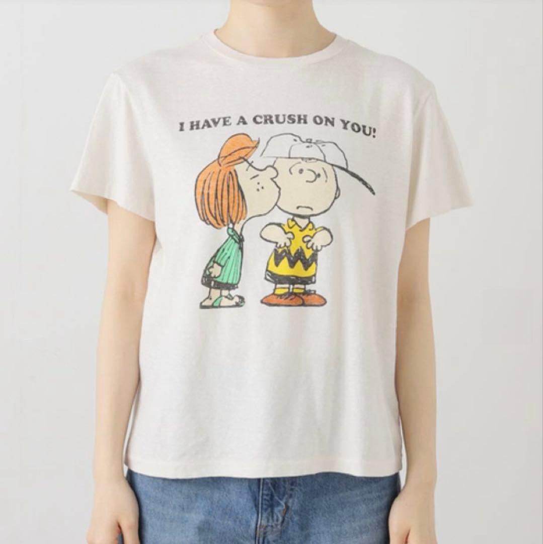 【RE/DONE/リダン】CLASSIC TEE PEANUTS CRUSH S