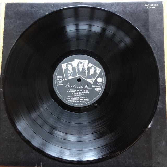 【LP】ウイングス『バンド・オン・ザ・ラン』ポール 名盤 d963y96