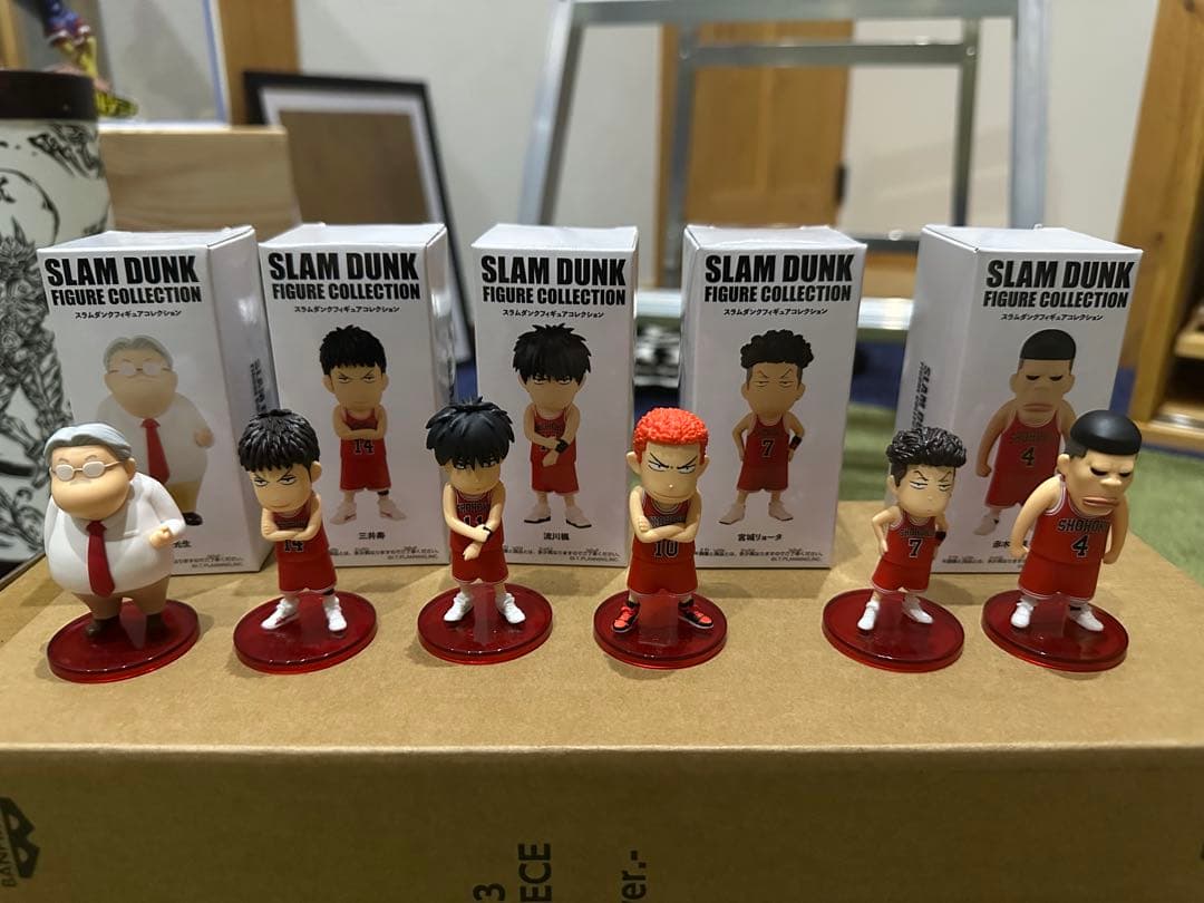 スラムダンク　フィギュアコレクション 6体セット slam dunk 湘北