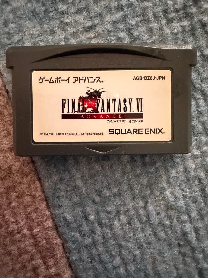 ゲームボーイミクロ 本体 シルバー MOTHER3 ファイナルファンタジーⅥ