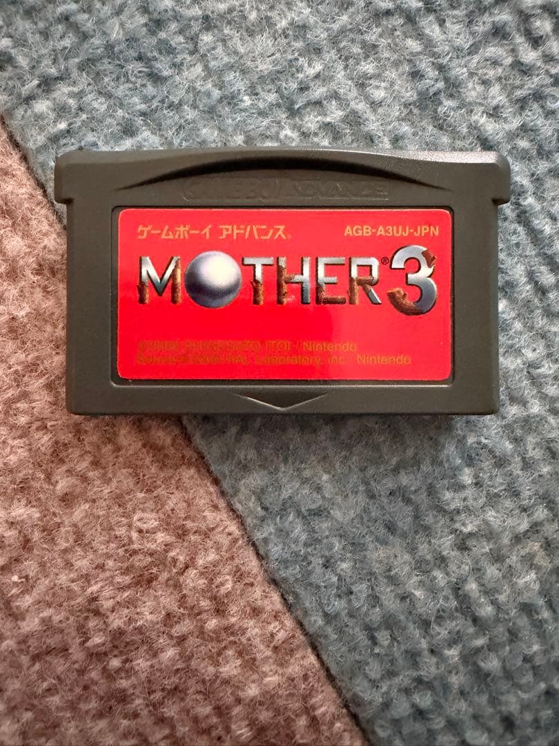 ゲームボーイミクロ 本体 シルバー MOTHER3 ファイナルファンタジーⅥ