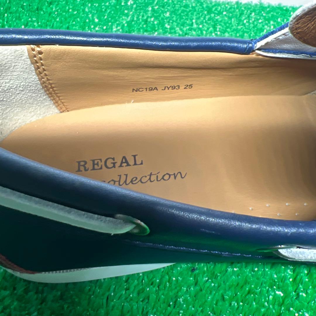 あさおか めぐみ 　　　　　　★美品 REGAL デッキシューズ JY93