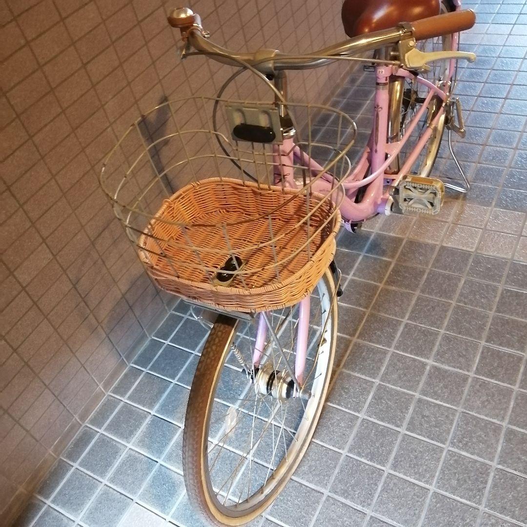 子ども用自転車 パープル 22インチ 直接取引希望