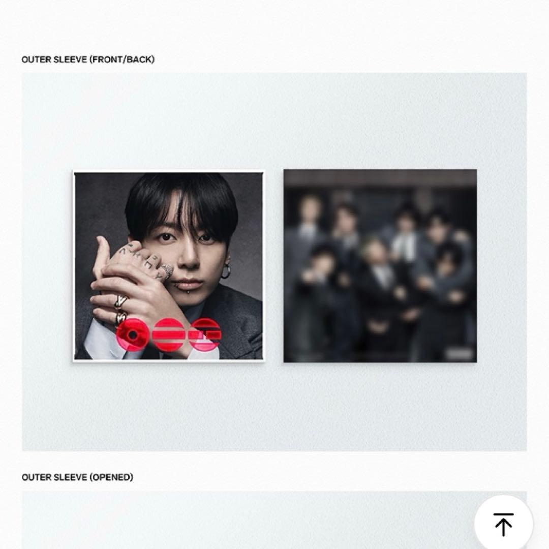 BTS ARIRANG Standard Vinyl Jung Kook グク