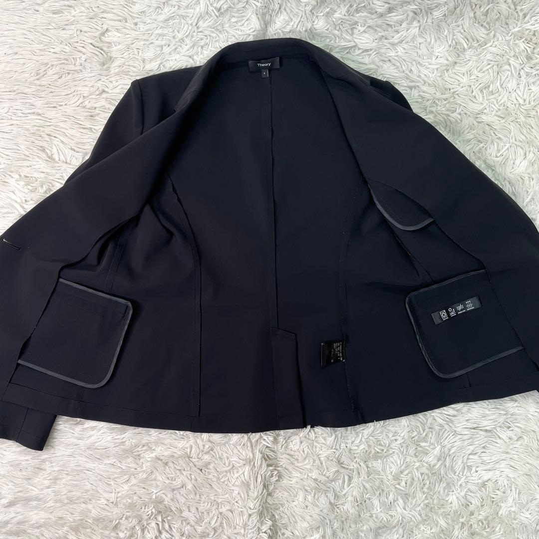 美品✨セオリー　Theory GABE NK テーラードジャケット　ブラック　L