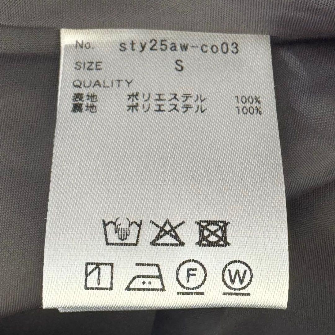 JENNE トレンチワンピースコート(撥水機能生地) 黒　ジェンヌ　 現行モデル