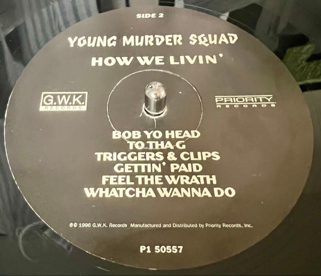 Young Murder Squad How We Livin' LP レコード