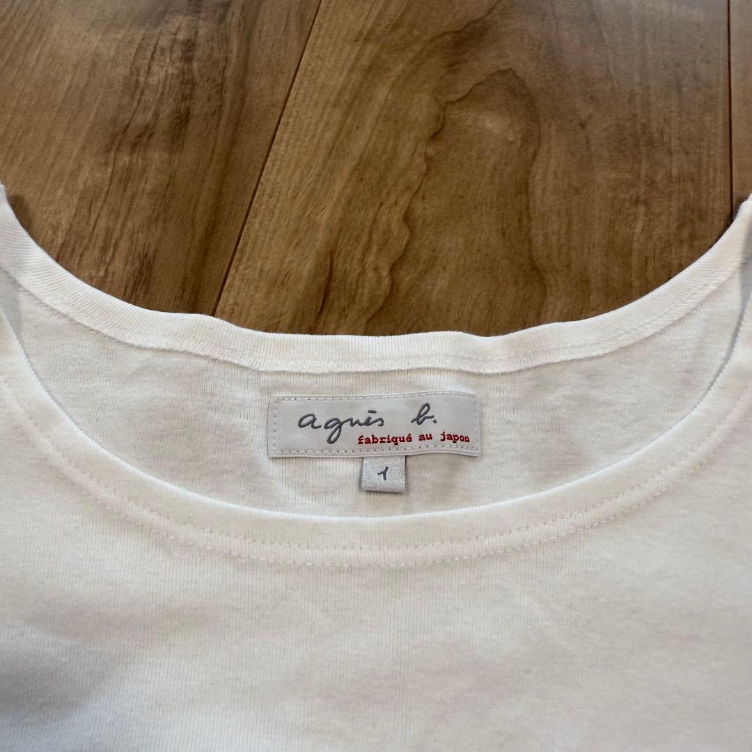 【美品】アニエスベー agnes.b JG13 TS コットンTシャツ