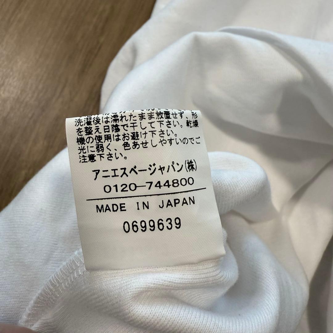 【美品】アニエスベー agnes.b JG13 TS コットンTシャツ