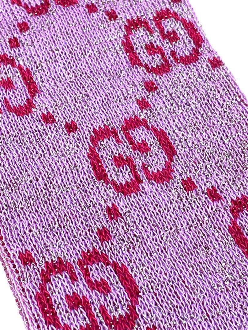 【新品】GUCCI グッチ ソックス ラメ ファブリック GGロゴ ギフトセット