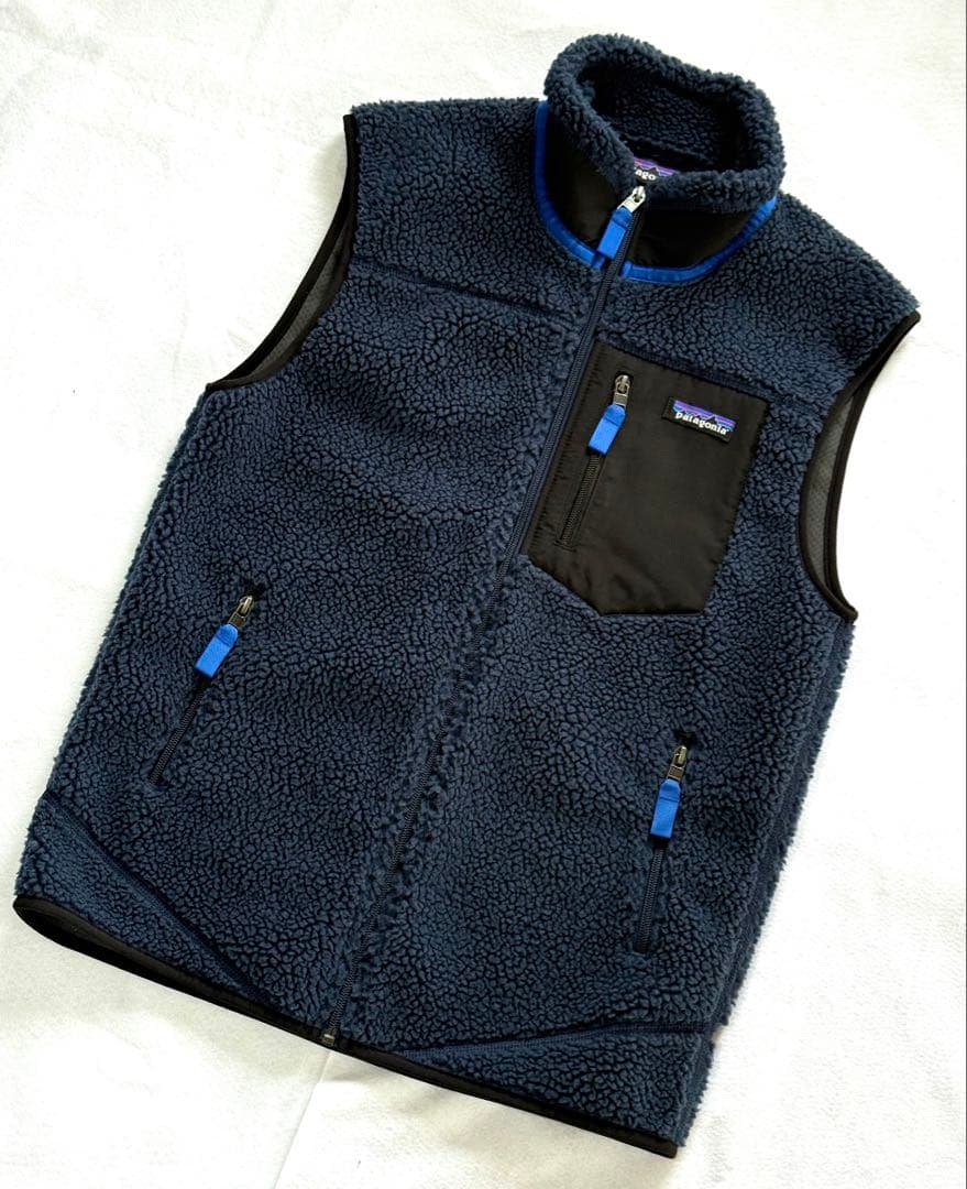Patagonia レトロXベスト　未使用　（ネイビーS）