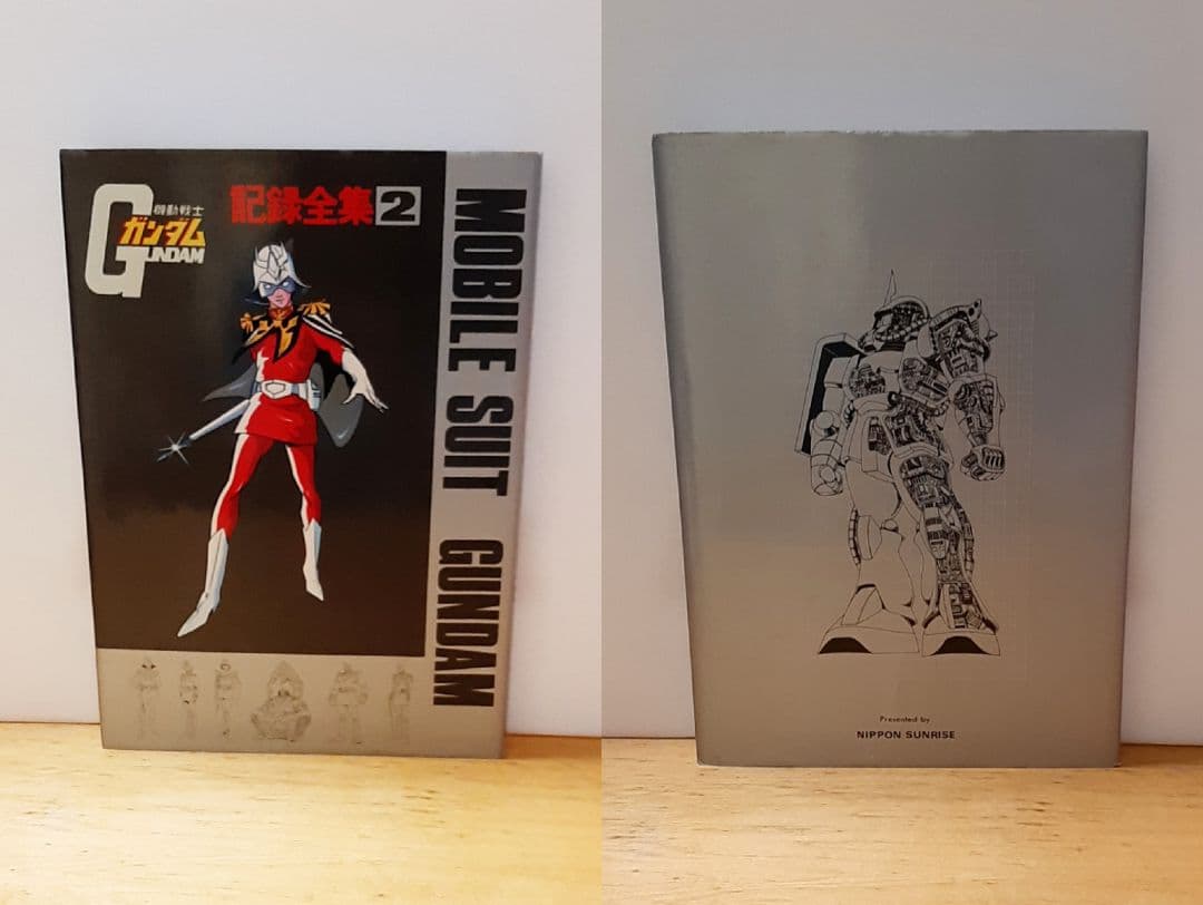 【完全初版本】機動戦士ガンダム 記録全集+台本全記録 綴じ込みポスター付