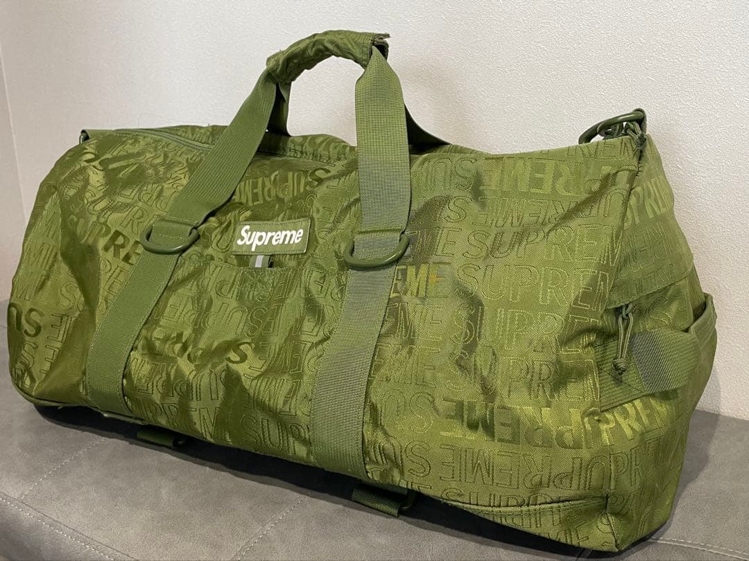 Supreme ボストンバッグ オリーブグリーン