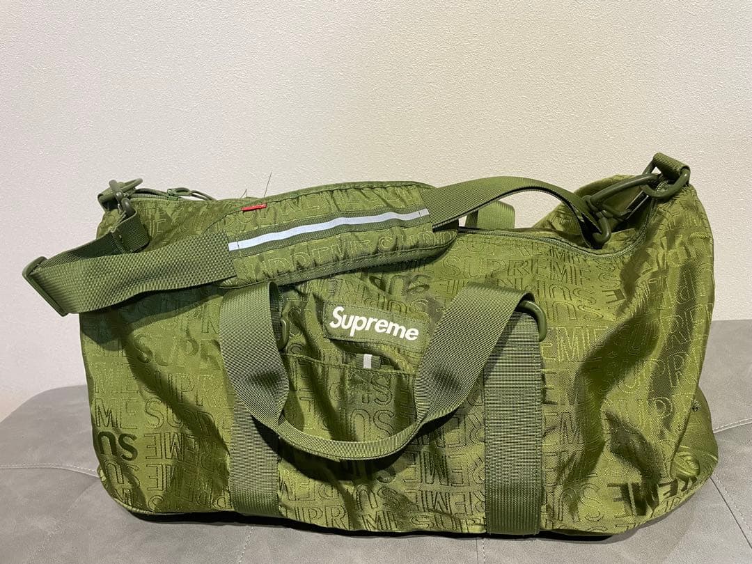 Supreme ボストンバッグ オリーブグリーン