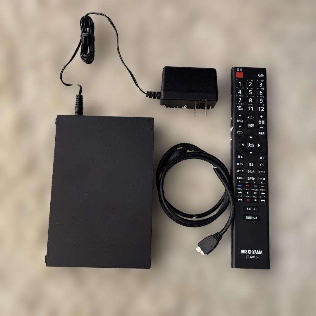 美品！TV&HDD+おまけ多数セット！アイリスオーヤマ　バッファローなど