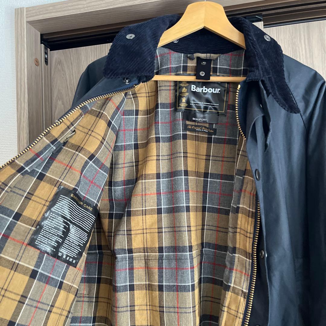 【美品】バブアー　ビューフォート　40 ネイビー