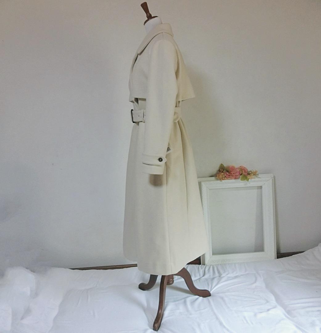 フォロー割引中　アイボリー　tocco closet　ヨークデザインロングコート
