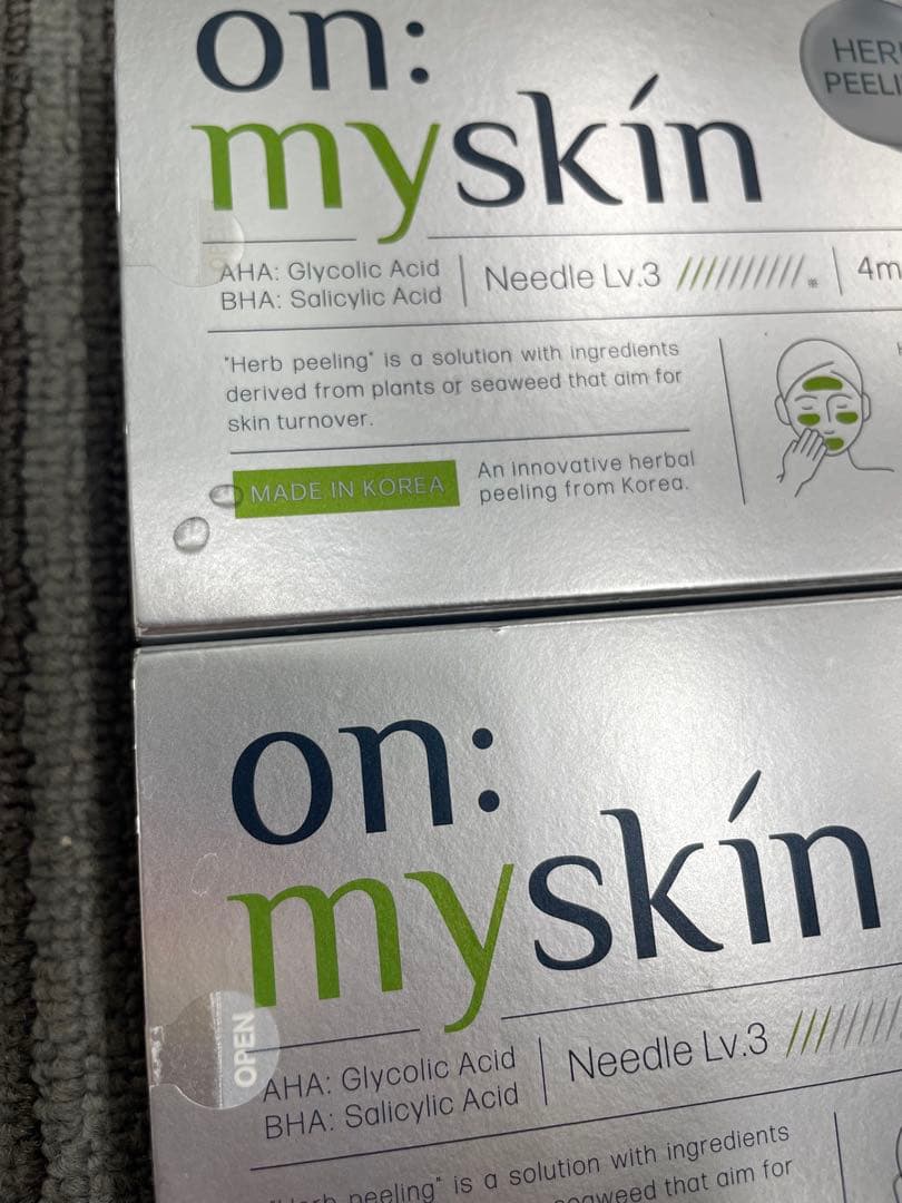 on: myskin オーマイスキン ハーブピーリング ピーリング 未開封2箱