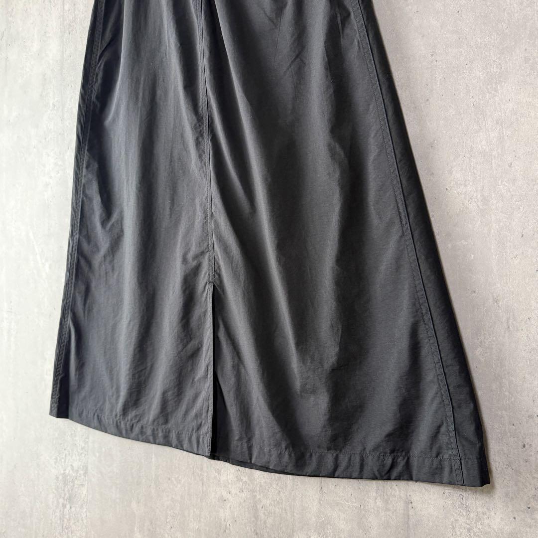 ノースフェイス コットンライク　ナイロンコンパクトスカート ブラック M 美品