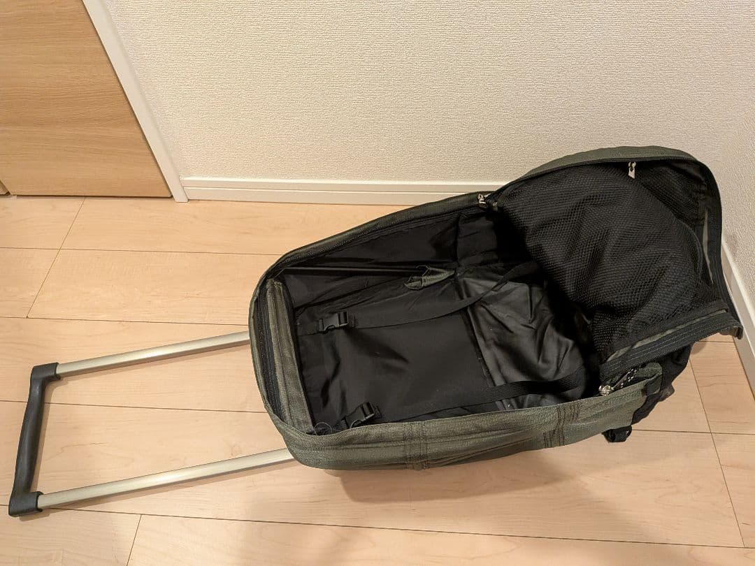 SOLO-TOURIST ソフトキャリーバッグ　トランク 　カーキ　約４０Ｌ