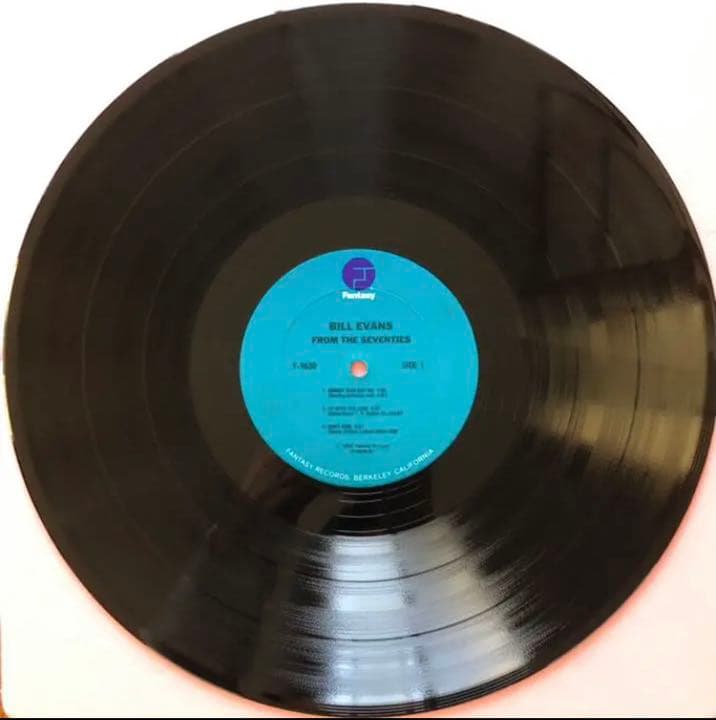 ビル・エヴァンス Bill Evans【オリジナル初期盤・青ラベル・美品・稀少】