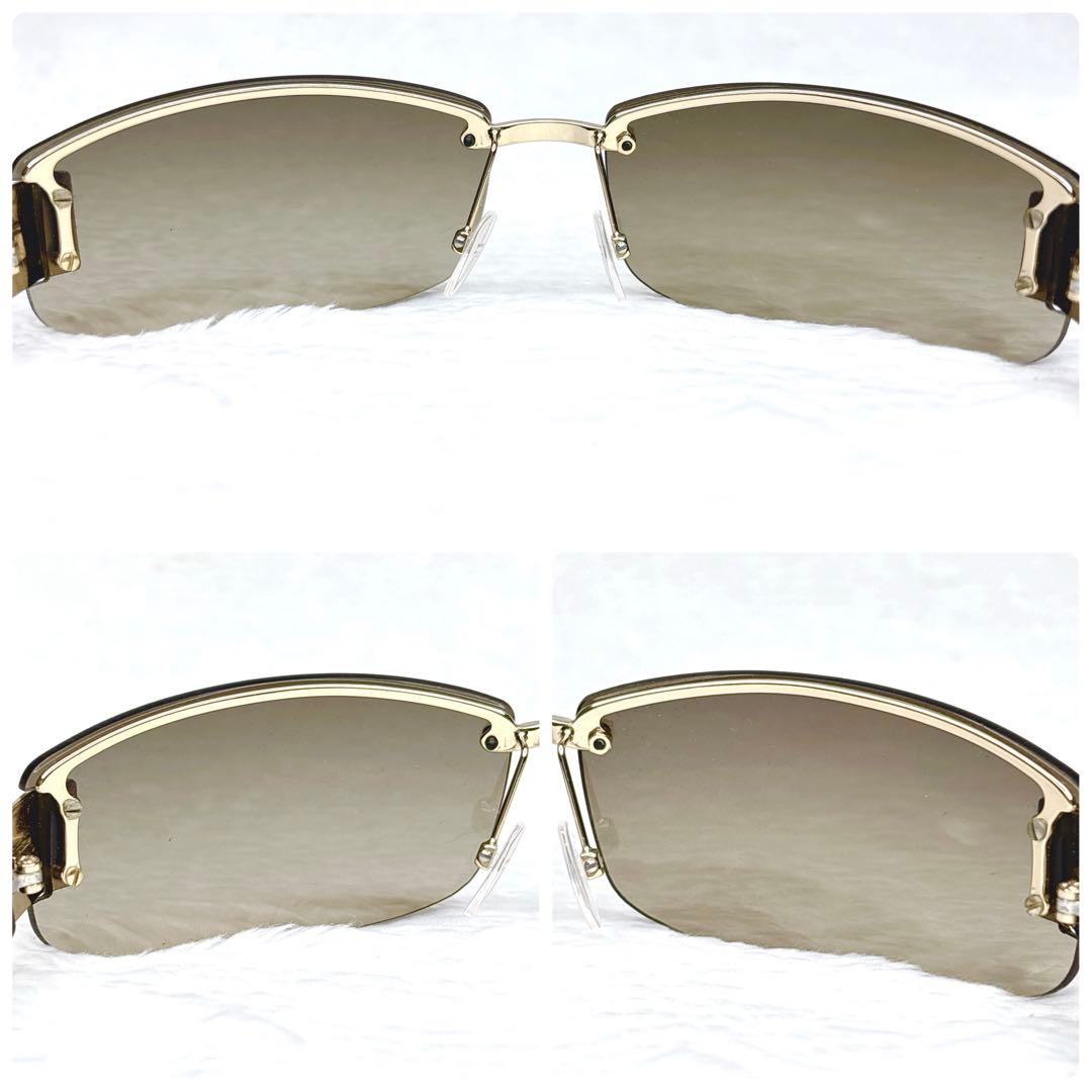 小物 GUCCI Vintage Rimless Sunglasses 00s