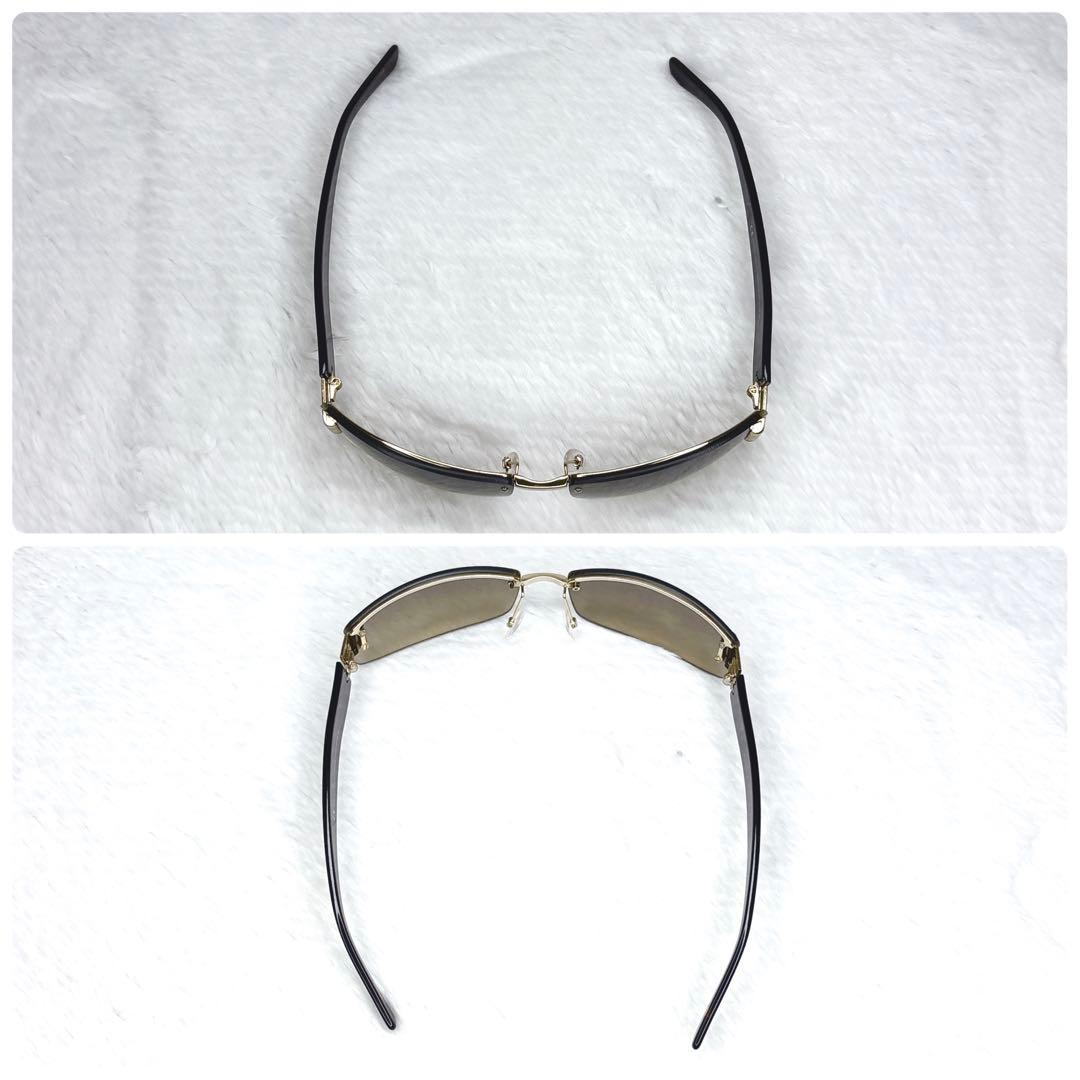 小物 GUCCI Vintage Rimless Sunglasses 00s