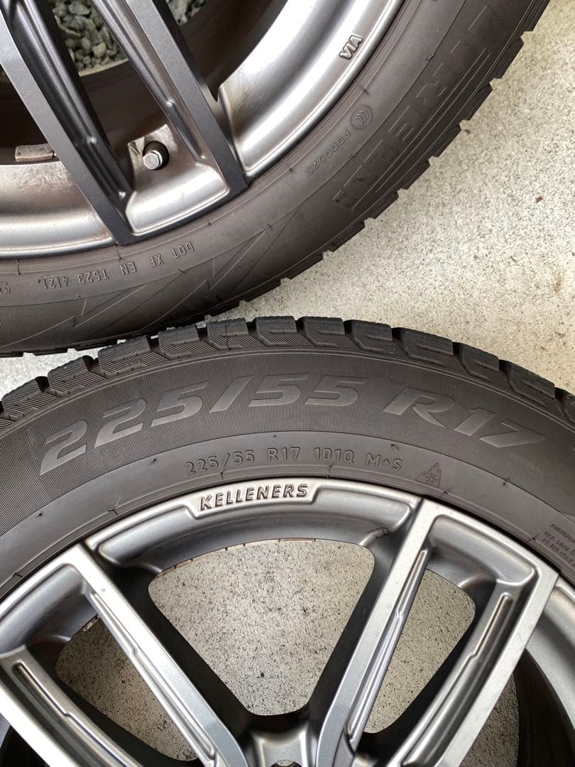 ☆送料無料☆　X1 17インチ スノータイヤPIRELLIホイールセット