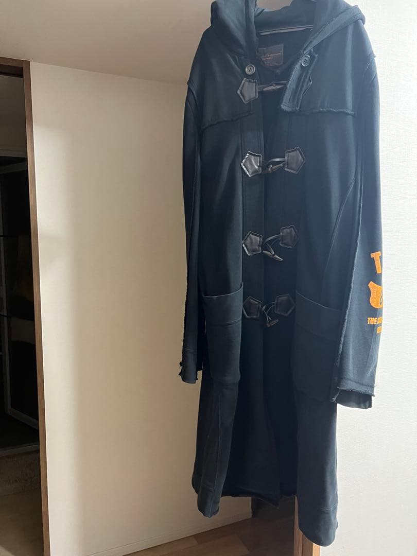 アンダーカバー 03AW スウェット ダッフルコート ブラックM